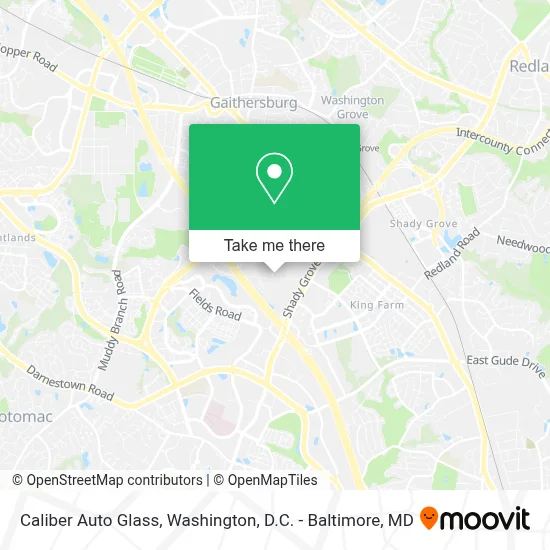 Caliber Auto Glass map