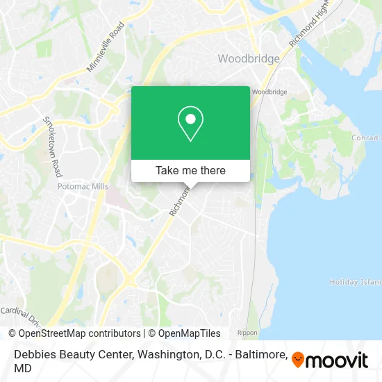 Debbies Beauty Center map
