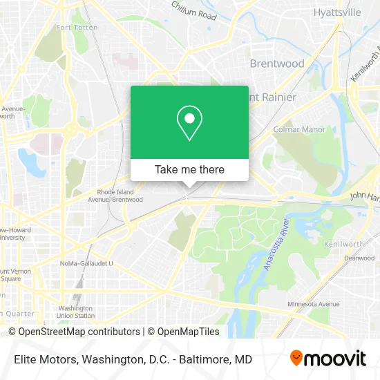 Elite Motors map