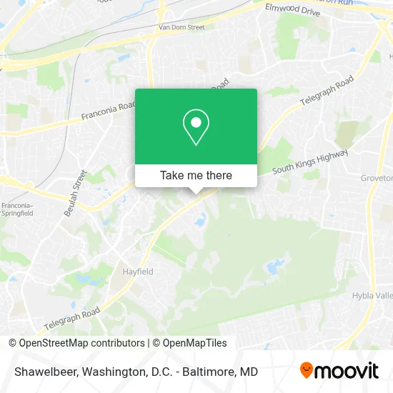 Shawelbeer map