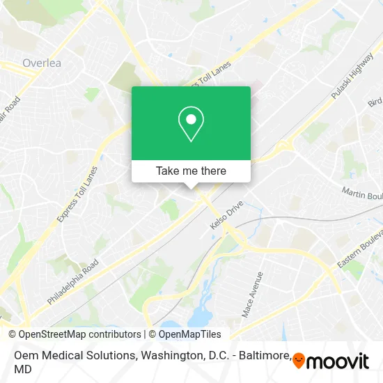 Oem Medical Solutions map