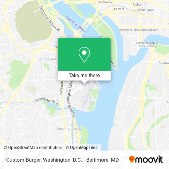 Custom Burger map