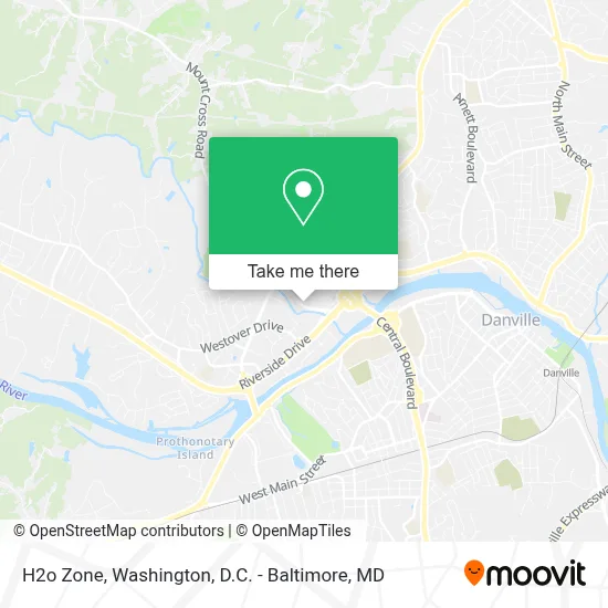 H2o Zone map