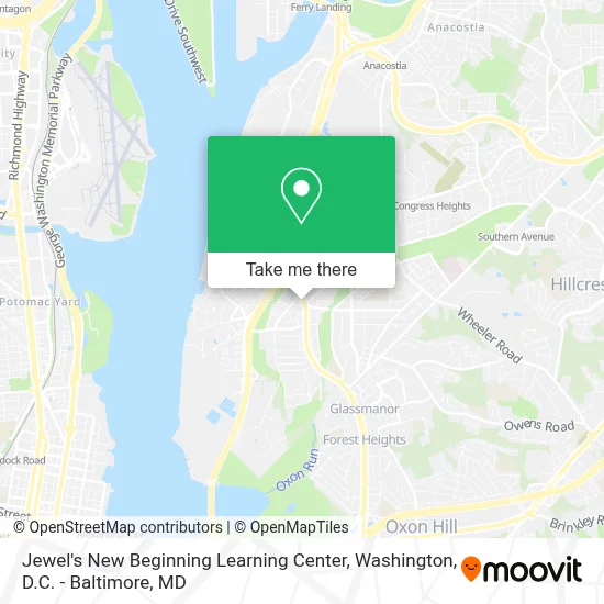 Jewel's New Beginning Learning Center map