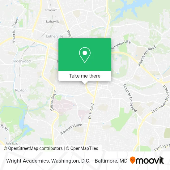 Wright Academics map