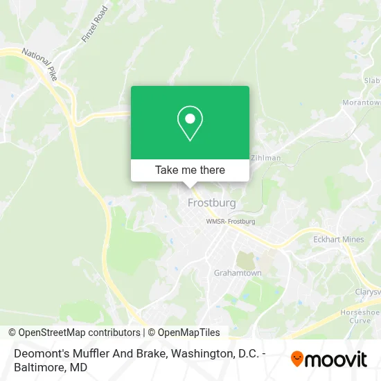 Deomont's Muffler And Brake map