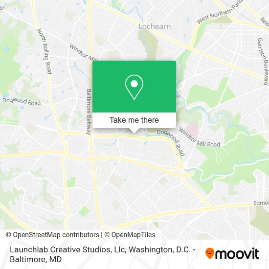 Launchlab Creative Studios, Llc map