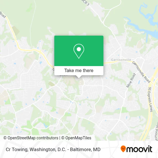 Cr Towing map
