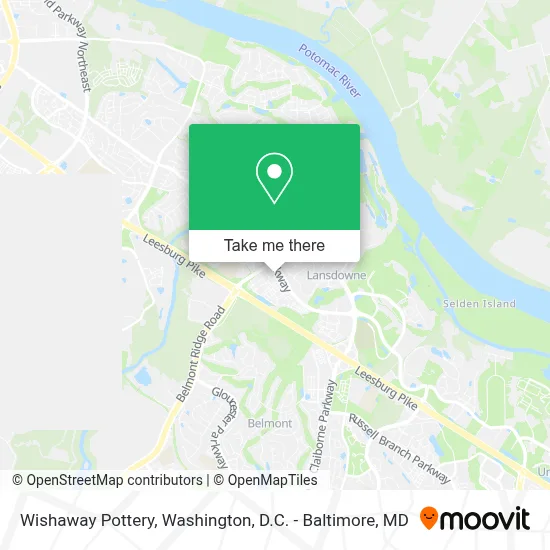 Wishaway Pottery map