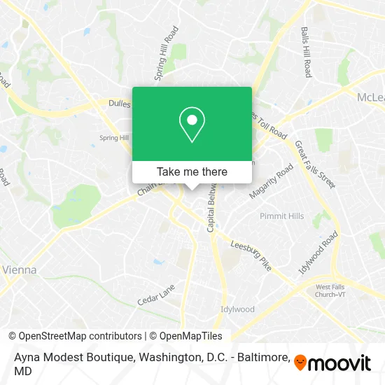 Ayna Modest Boutique map