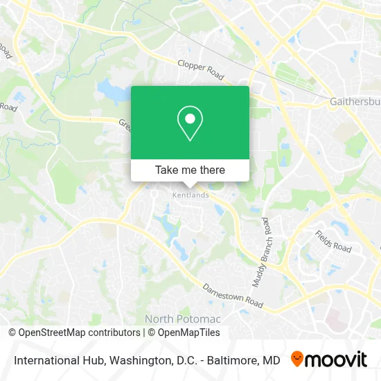 Hub International map