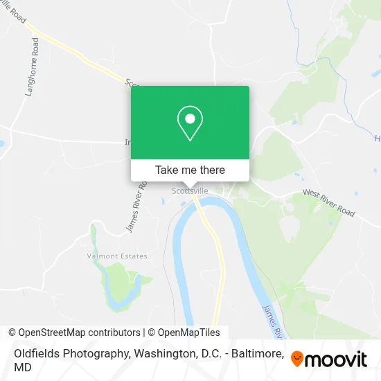 Oldfields Photography map