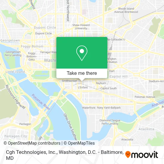 Cgh Technologies, Inc. map