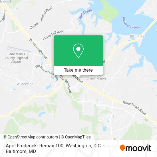 April Frederick- Remax 100 map