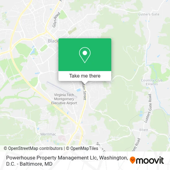 Powerhouse Property Management Llc map