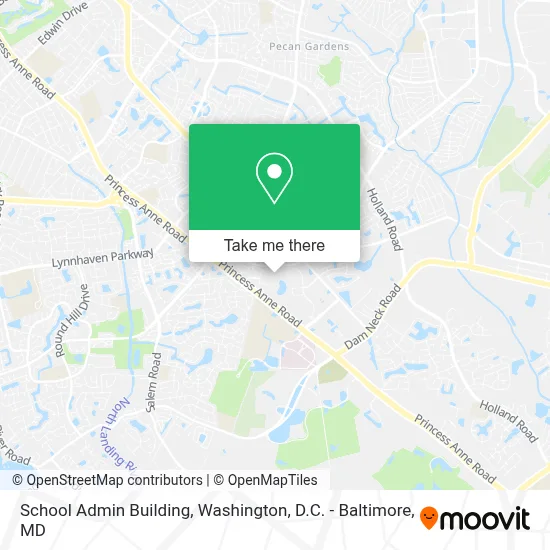 School Admin Building map