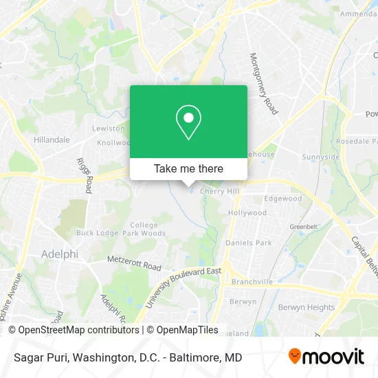 Sagar Puri map