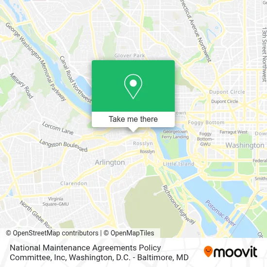 National Maintenance Agreements Policy Committee, Inc map
