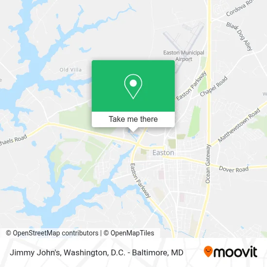 Jimmy John's map