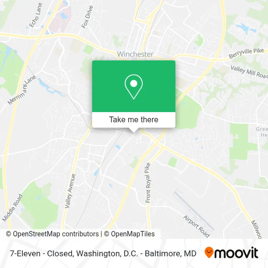 7-Eleven - Closed map