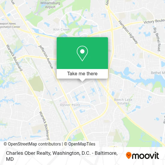 Charles Ober Realty map