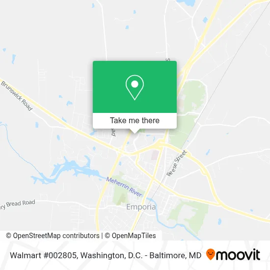 Walmart #002805 map