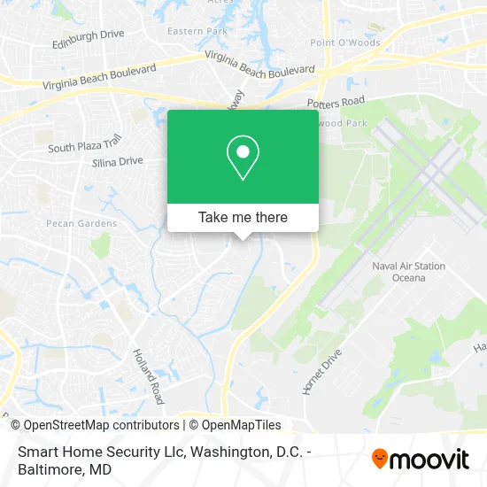 Smart Home Security Llc map