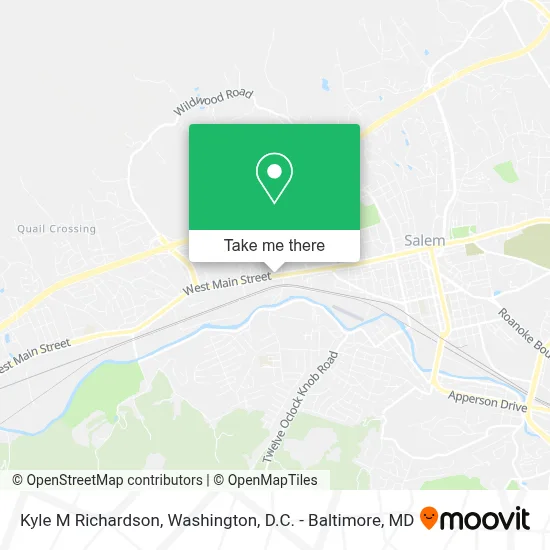 Kyle M Richardson map