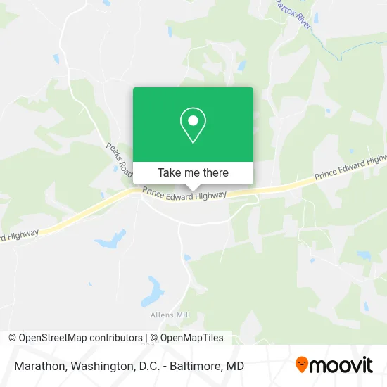 Marathon map