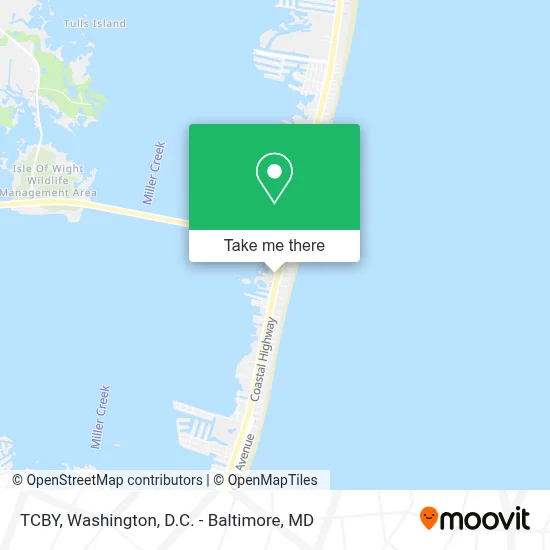 Tcby map
