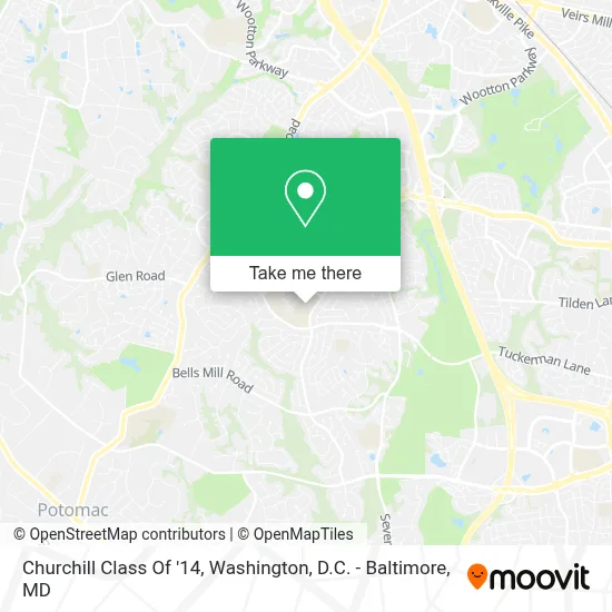 Churchill Class Of '14 map