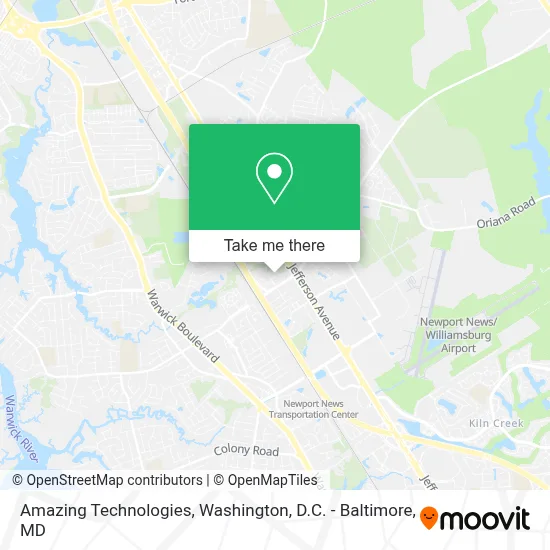 Amazing Technologies map