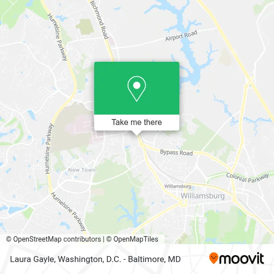 Laura Gayle map