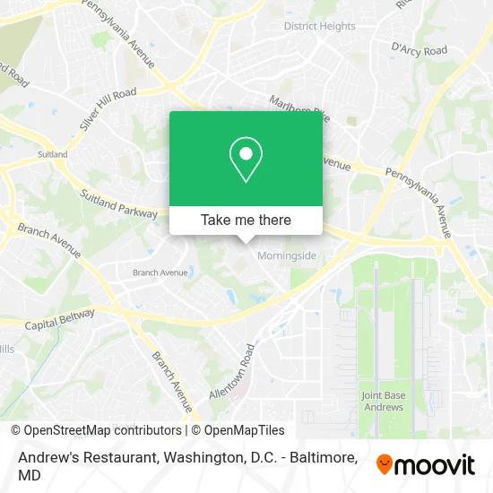 Andrew's Restaurant map