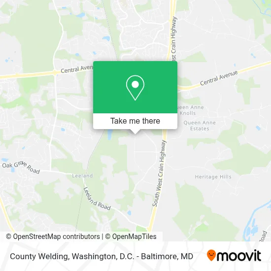 County Welding map