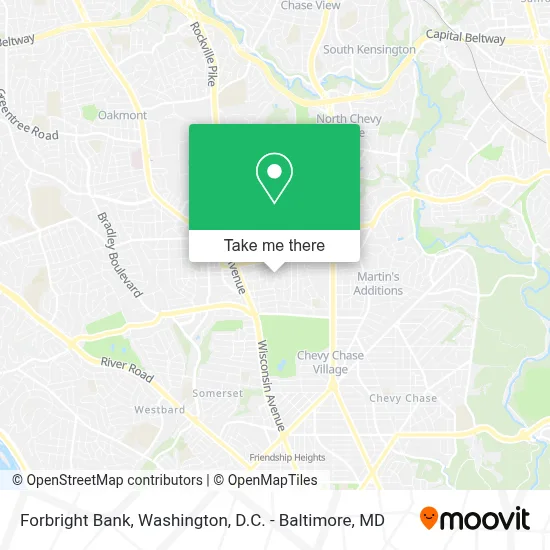 Forbright Bank map