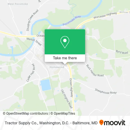Tractor Supply Co. map