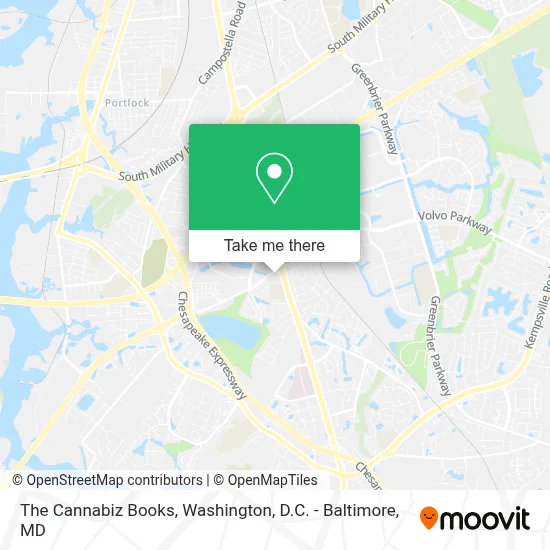 The Cannabiz Books map