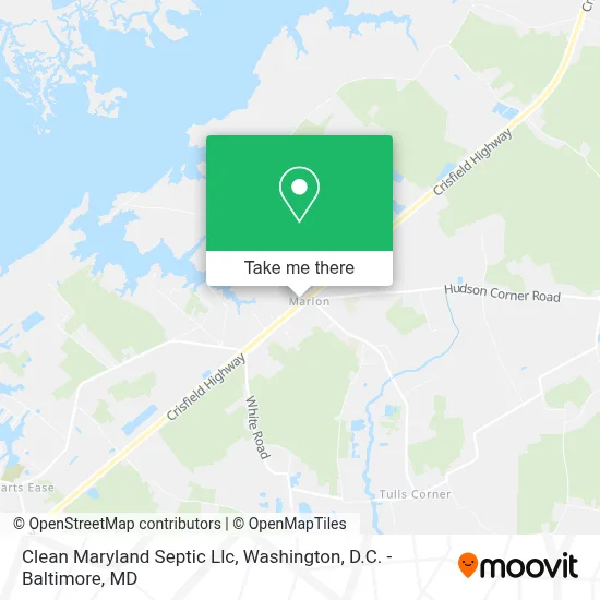Clean Maryland Septic Llc map