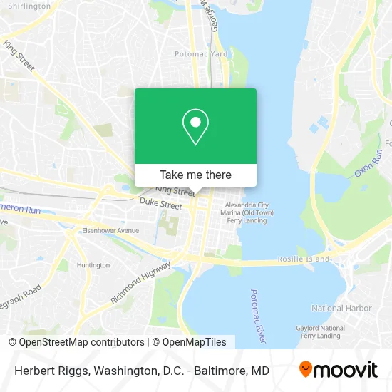 Herbert Riggs map