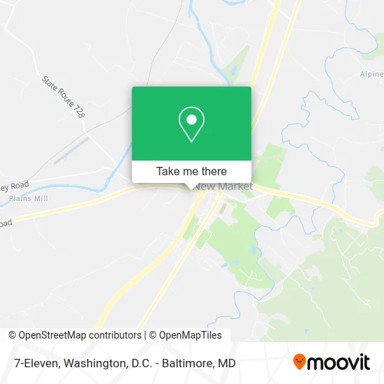 7-Eleven map