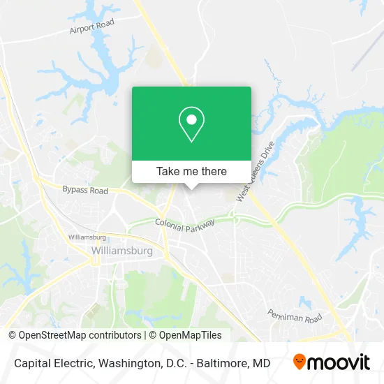 Capital Electric map