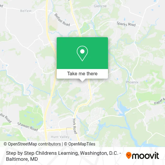 Step by Step Childrens Learning map