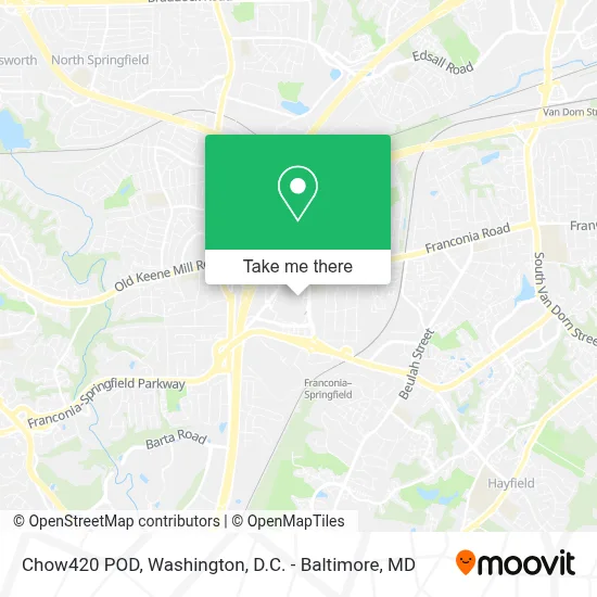 Chow420 POD map