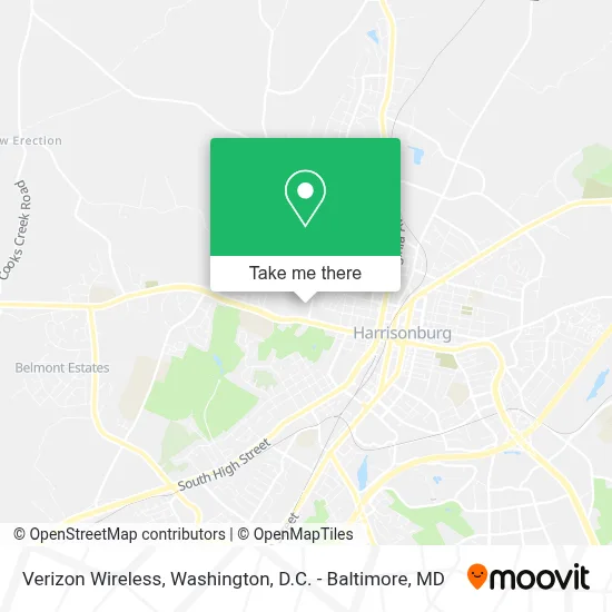 Verizon Wireless map
