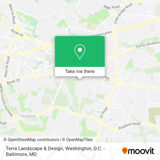 Terra Landscape & Design map