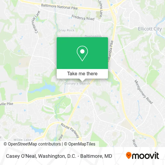 Casey O'Neal map