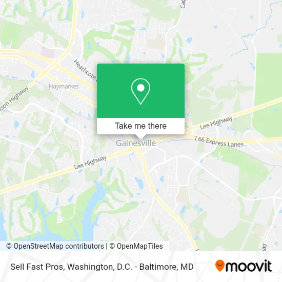 Sell Fast Pros map