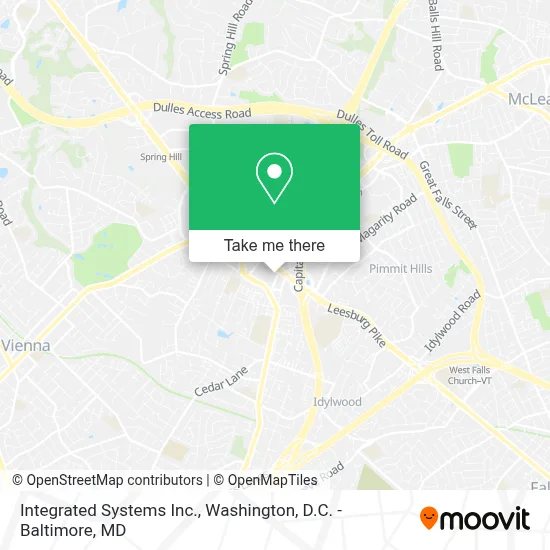 Integrated Systems Inc. map