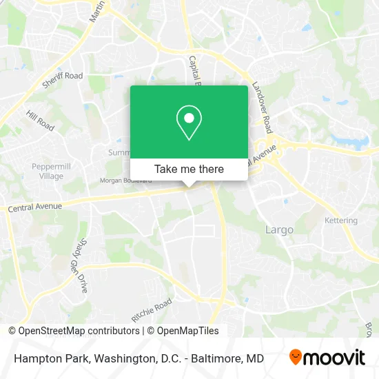 Hampton Park map